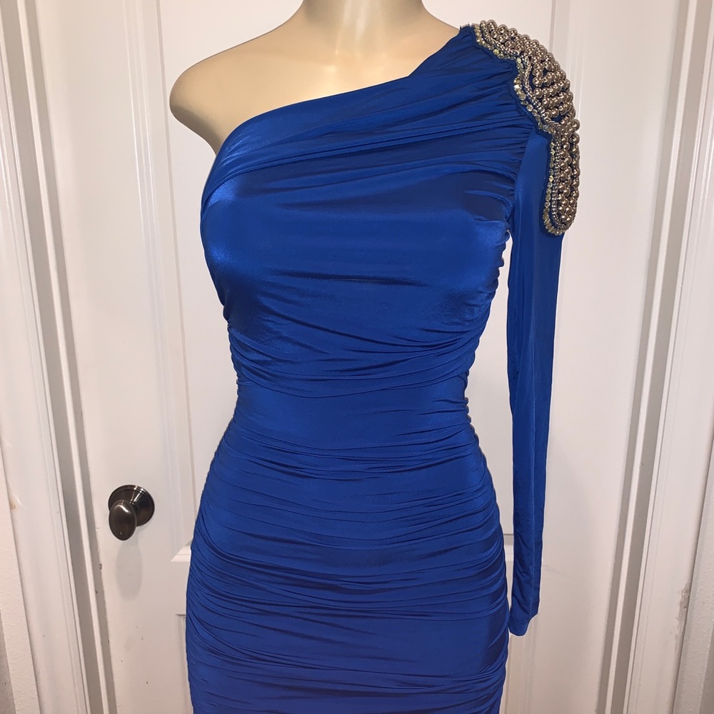 Ruched Bodycon Dress Clubbing Dress